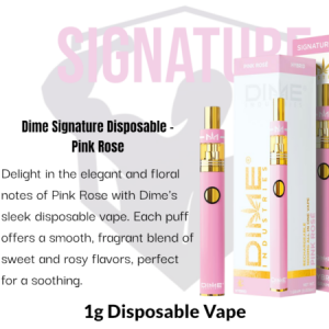 Dime Industries: Pink Rose 1000mg All in One Device